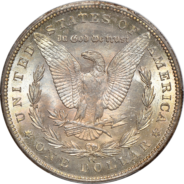 1883-CC PCGS CAC, and an 1883-O NGC, both MS-66
