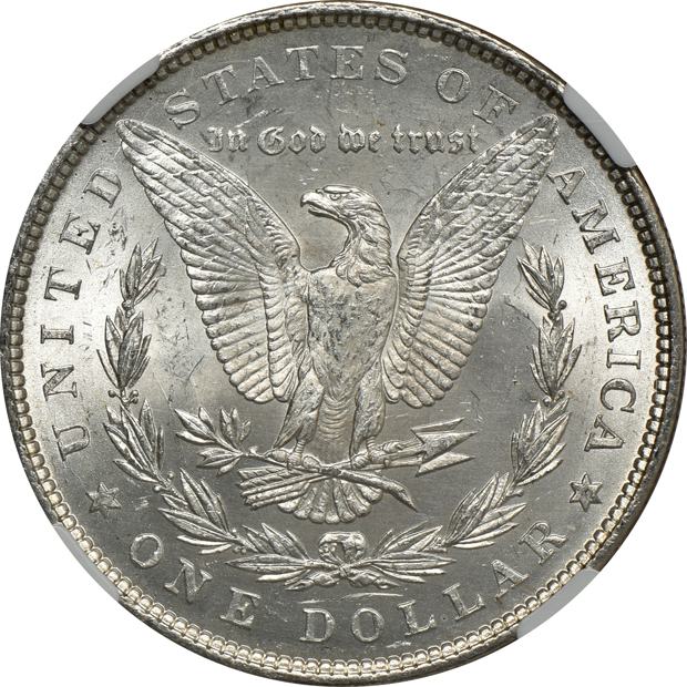 1878 7TF Reverse of 1879 MS-63 CAC, and an 1878-CC MS-64, both NGC