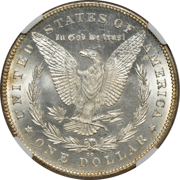 1878 7TF Reverse of 1879 MS-63 CAC, and an 1878-CC MS-64, both NGC
