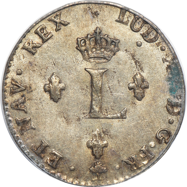1764-A French Colonies Sou Marque PCGS MS-63