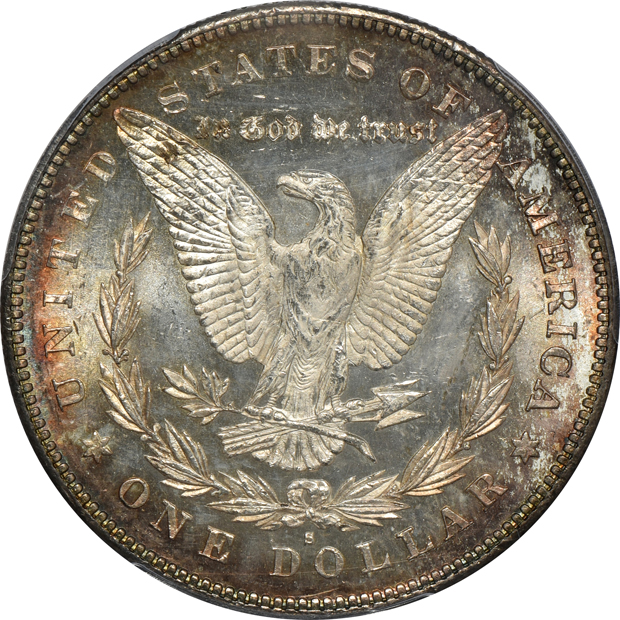1879-S Reverse of 1878 PCGS MS-64