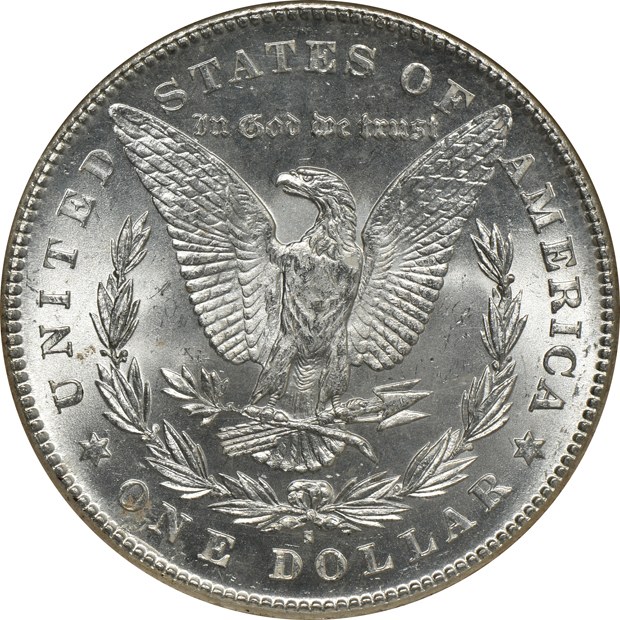1878 7TF Reverse of 1878 PCGS MS-65, and an 1878-S NGC MS-66