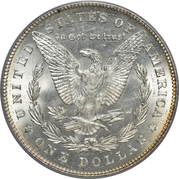1878 7TF Reverse of 1878 PCGS MS-65, and an 1878-S NGC MS-66