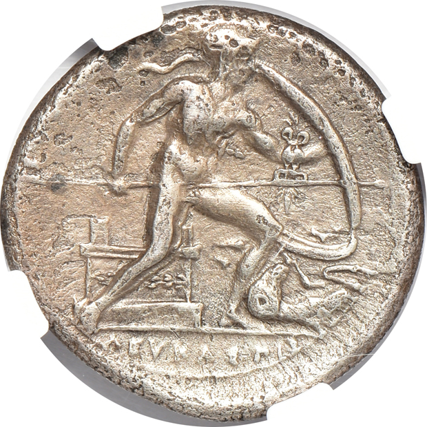 Ancient Greece - Sicily, Syracuse 344-317 BC 2-Litra VF, 405-400 BC Drachm Ch VF, and a 240-215 BC 16-Litrai Ch VF, all NGC