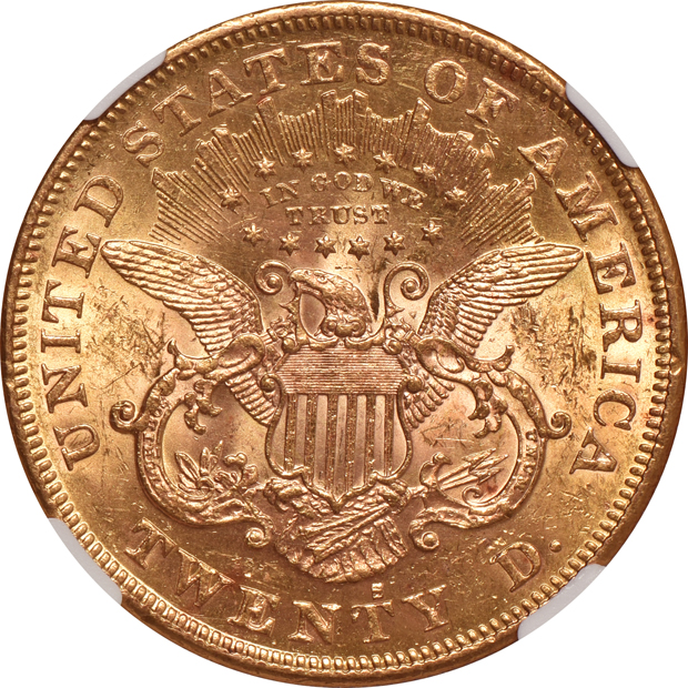 1876-S NGC MS-60