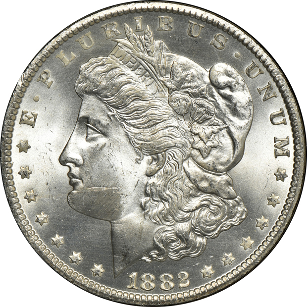 1882-CC and 1883-CC, both NGC MS-64+ CAC