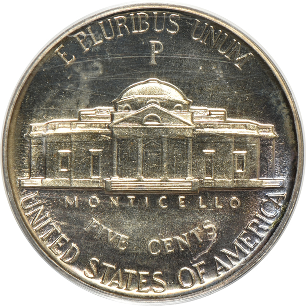 1940, 1942 Type 1, and a 1942-P Type 2, all PCGS PR-67