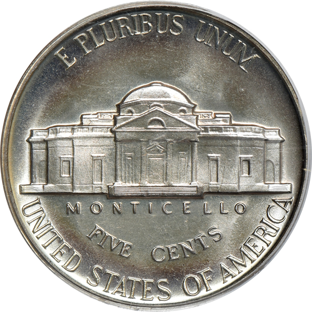 1940, 1942 Type 1, and a 1942-P Type 2, all PCGS PR-67