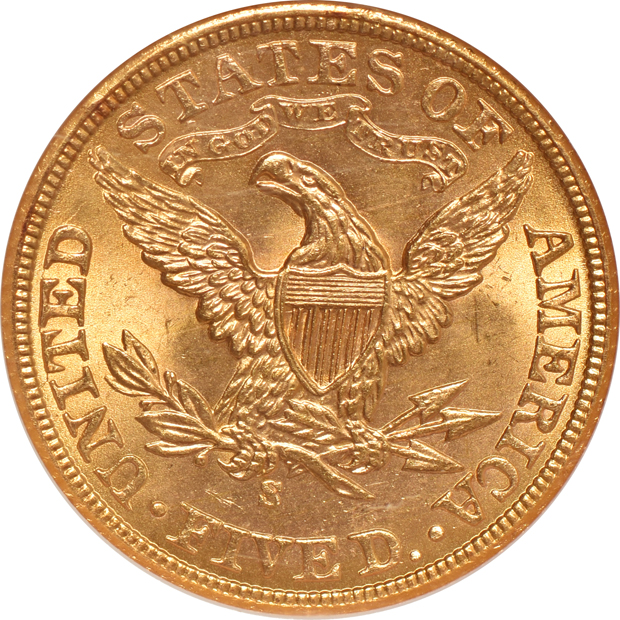 1901-S NGC MS-63 (no line) CAC