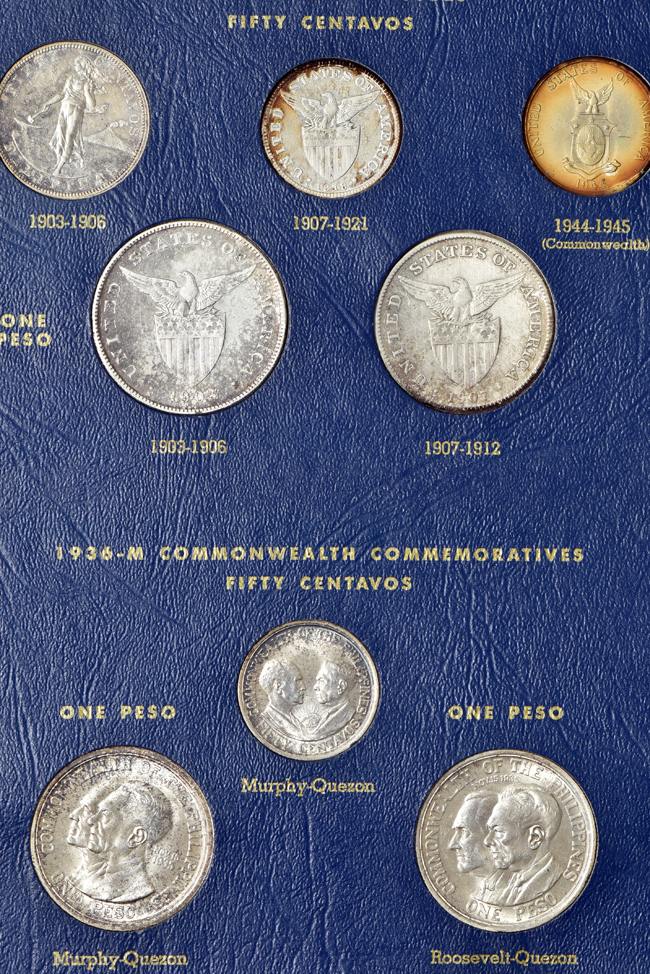 Philippines - Philippine type set collection in a Whitman 9526 album