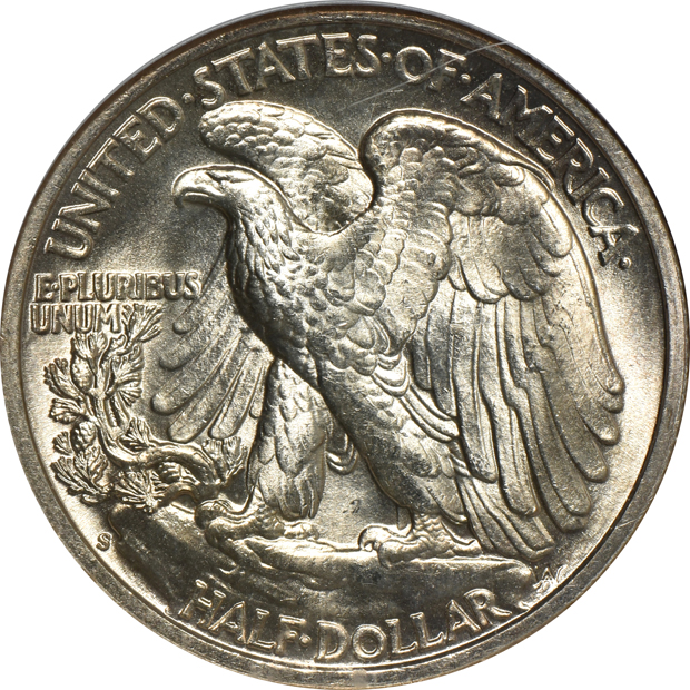 1941-S PCGS MS-65+, and a 1942-S NGC MS-65