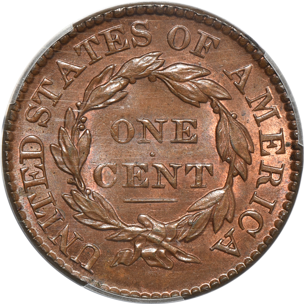1826 PCGS MS-64BN