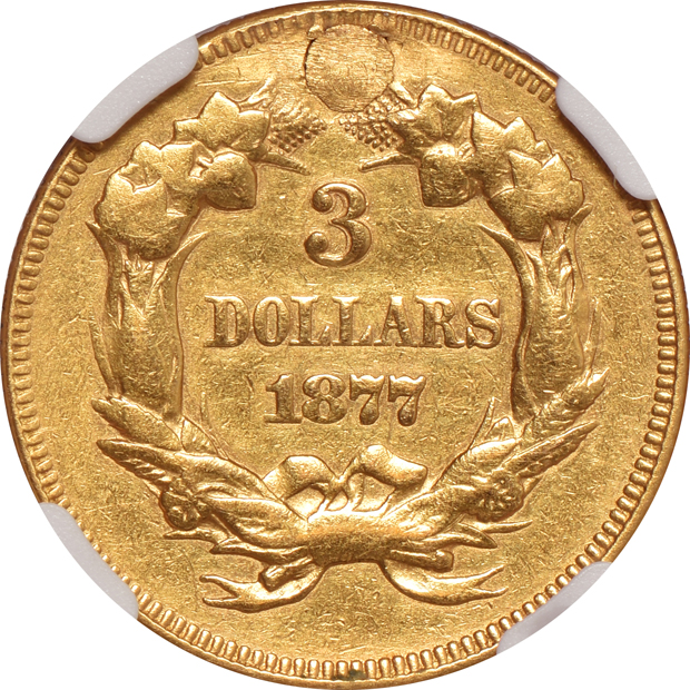 1877 NGC XF details/plugged
