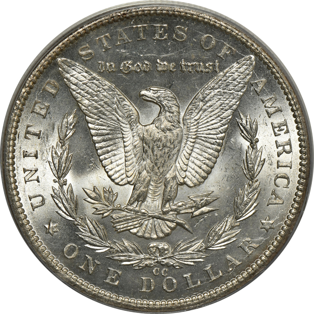 1893-CC PCGS MS-60 (green label)