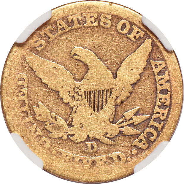 1845-D NGC AG-3