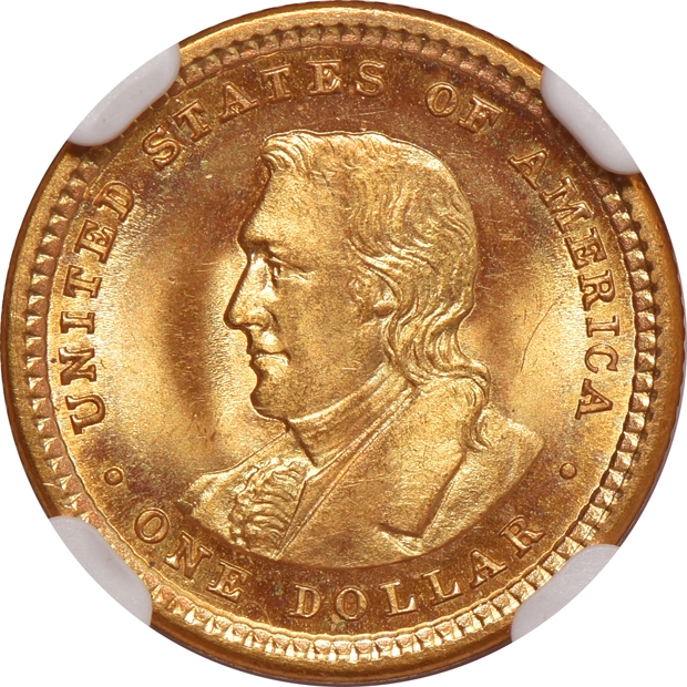 1904 Lewis & Clark $1 NGC MS-67 Star