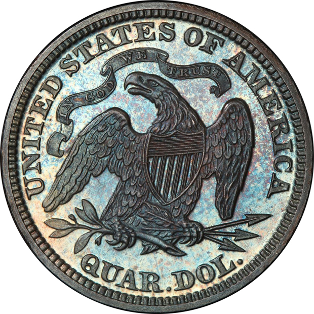 1873 Arrows PCGS PR-66