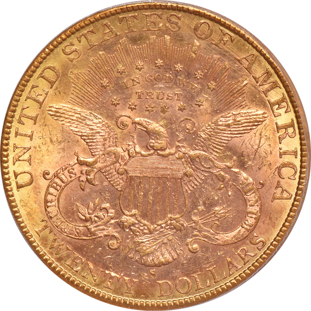 1887-S PCGS MS-62