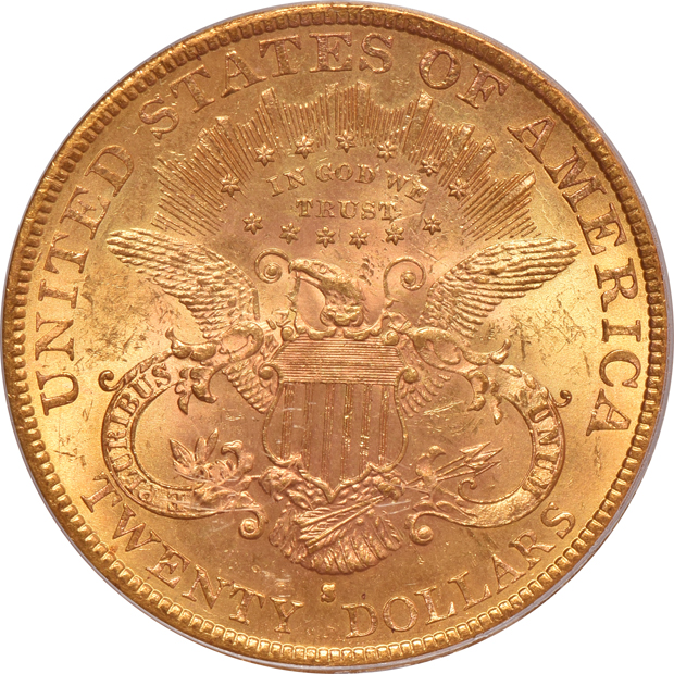 1890-S PCGS MS-62 CAC