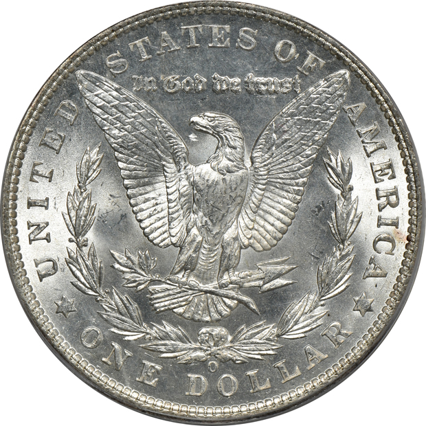 1889-S and 1903-O, both PCGS MS-64 (green label) CAC