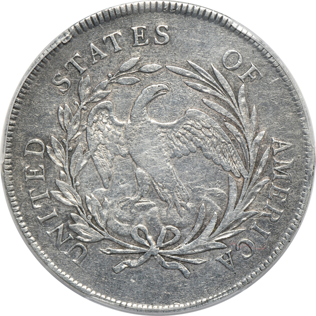 1795 Off Center Bust PCGS VF details/polished