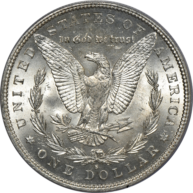 1888-S VAM 13, Gouged Eagle PCGS MS-64 CAC