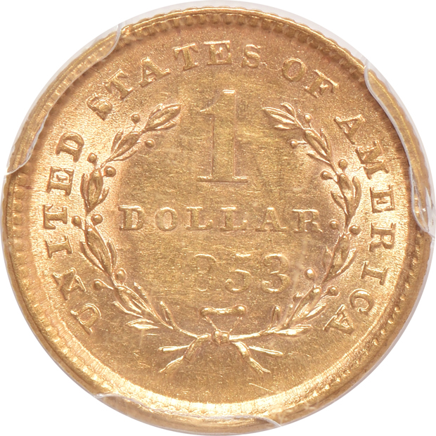 1853 and 1862, both PCGS MS-62