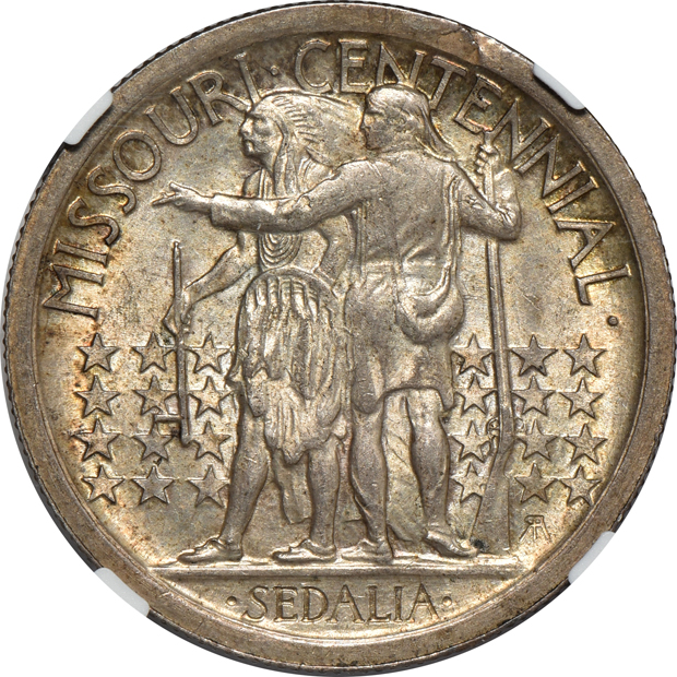 Two 1921 Missouri, both NGC MS-64