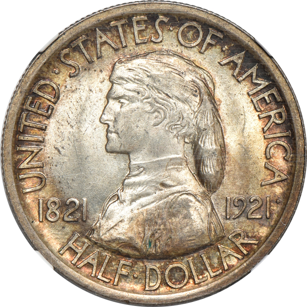 Two 1921 Missouri, both NGC MS-64