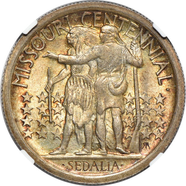 Two 1921 Missouri, both NGC MS-64