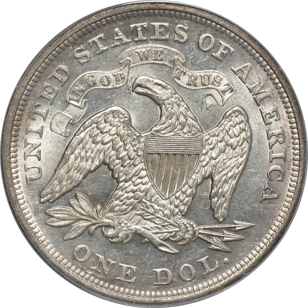 1870 PCGS MS-61