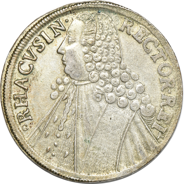 Multiple - Republic of Ragusa 1771 tallero KM-18 XF, and a Swiss Canton Bern 1795 thaler KM-149 AU/tooled