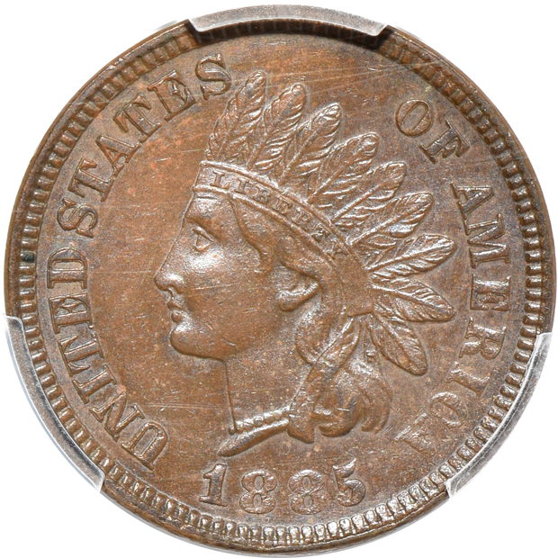 Four PCGS certified Indian cents