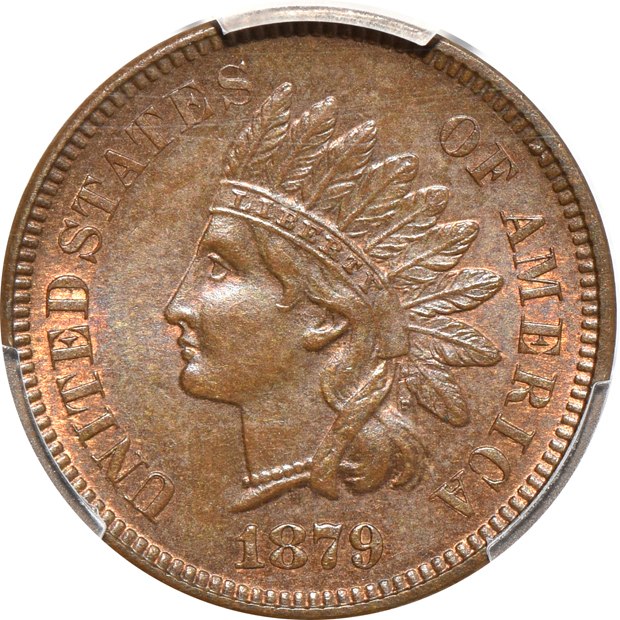 Four PCGS certified Indian cents