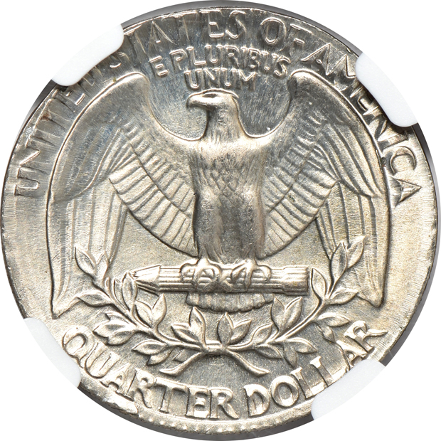 Pair of certified Washington quarter Mint errors