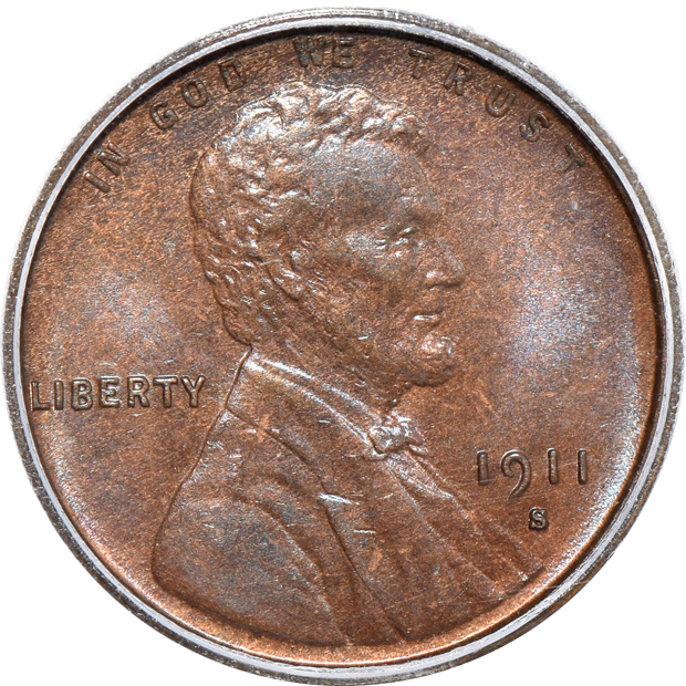 1911-S ICG MS-65 BN, 1929-S PCGS MS-64RB, and a 1931-S PCI MS-63