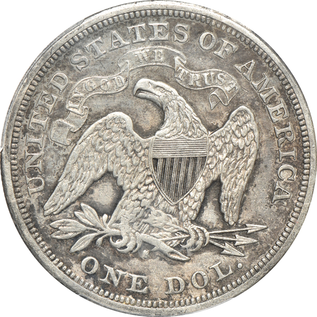 1872-S PCGS XF-45