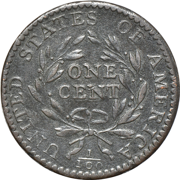 1794 Head of 1794 S-57 VF details/as described