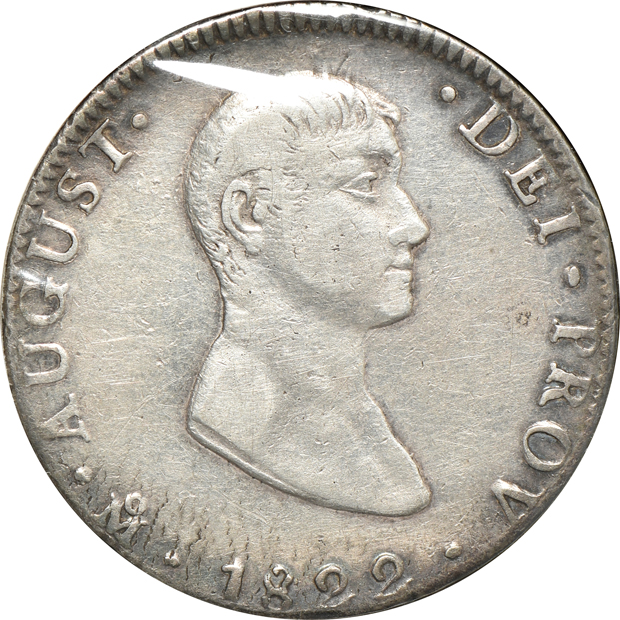 Multiple - Two Mexico 8 reales, a Philippines 8 reales, and a Philippines un peso