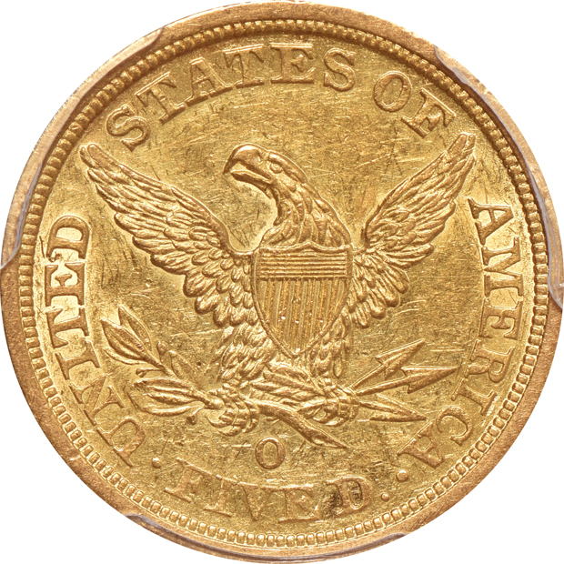 1844-O PCGS AU-55