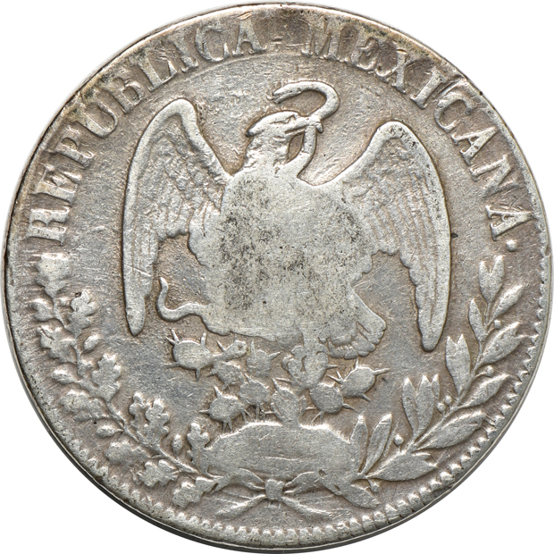 Multiple - 1765 Mexico 8 reales XF, and an 1833/2-Do-RM/L Philippines counter-stamped 8 reales VF