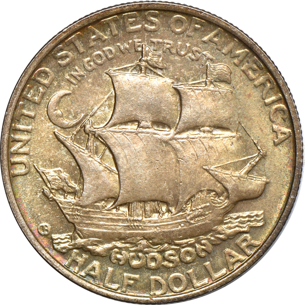 Twelve silver commemorative half-dollars and an 1893 Isabella quarter