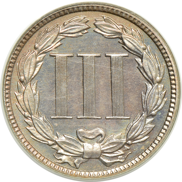 1885 PCGS PR-65 (green label) CAC