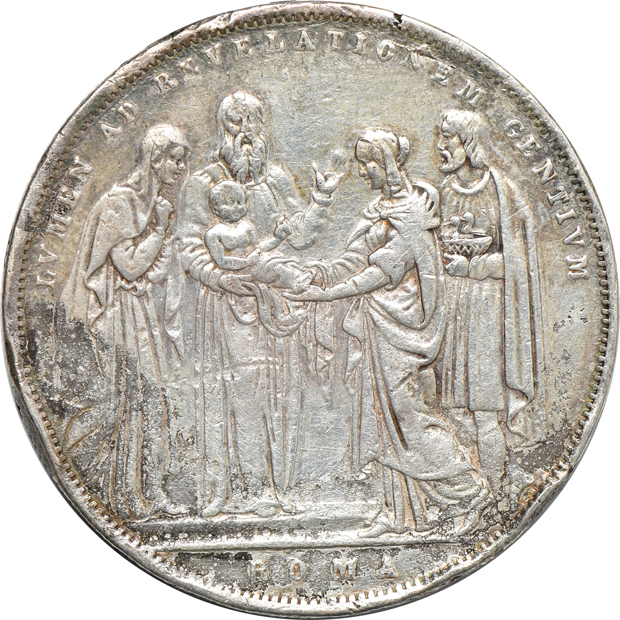 Italy - Group of seven Papal States coins