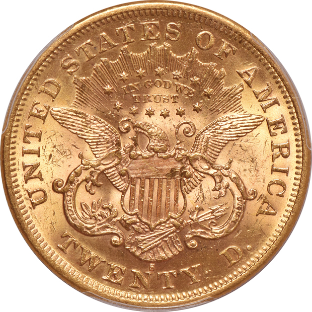 1876-S PCGS MS-61