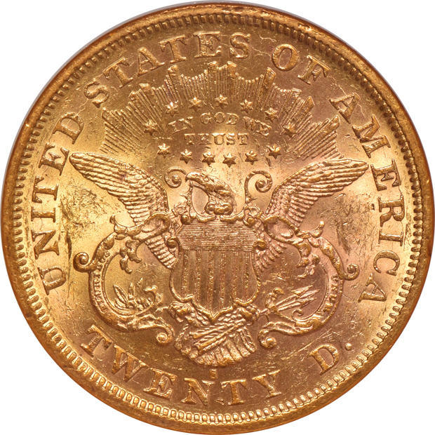 1875-S NGC MS-61