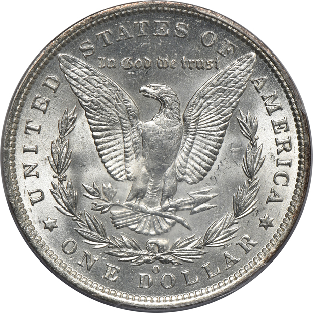 1887/6-O PCGS MS-62