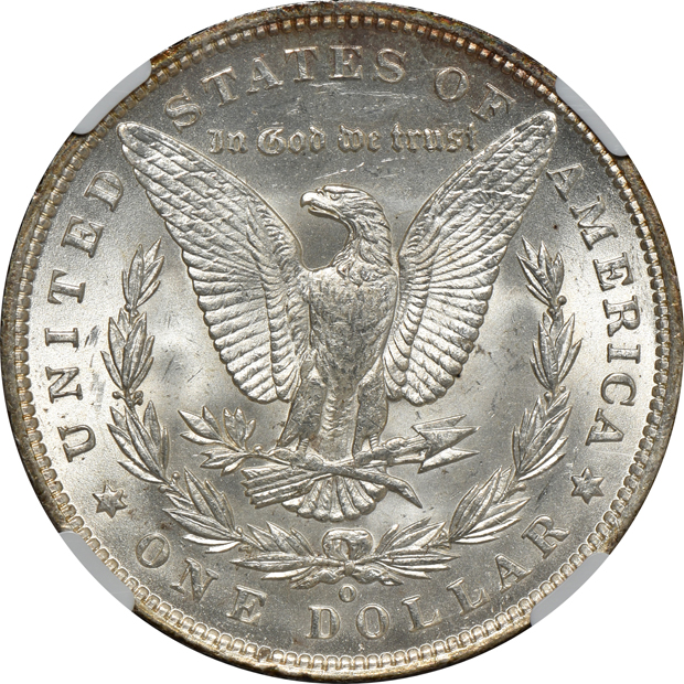1886-O NGC MS-62