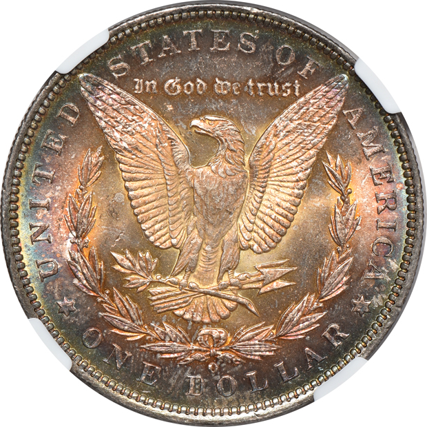 1887-O NGC MS-65