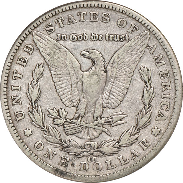 1889-CC NGC VF-30 CAC